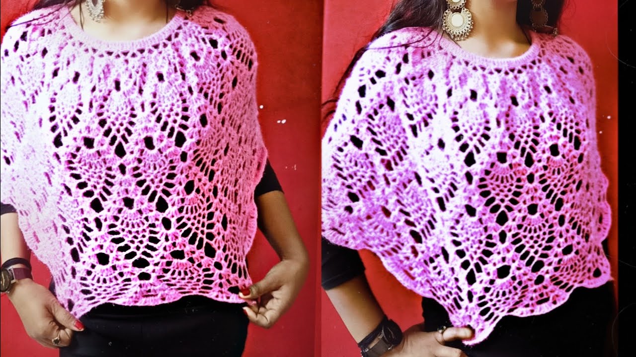 Crochet beautiful top/poncho#7 !allhometips