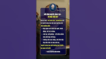 Bí mật NLP - Mô hình người sáng tạo #nguyenxuanhuong #nlp #lifecoach #phattrienbanthan #nlpcoach