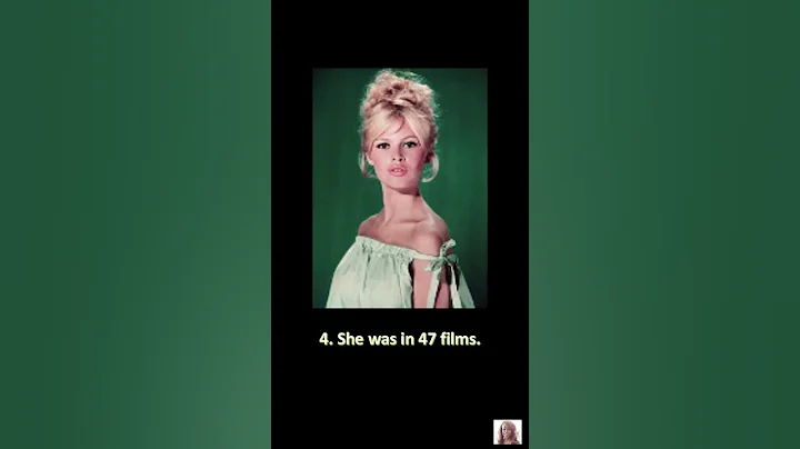 6 THINGS ABOUT BRIGITTE BARDOT