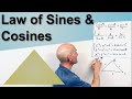 Law of Sines and Law of Cosines (4 Examples)