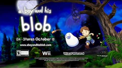 A Boy and His Blob (Wii) trailer from Majesco Entertainment