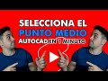 ⚡ TRUCO para DIBUJAR más RÁPIDO: Encuentra el Punto Medio entre Dos Puntos #Short