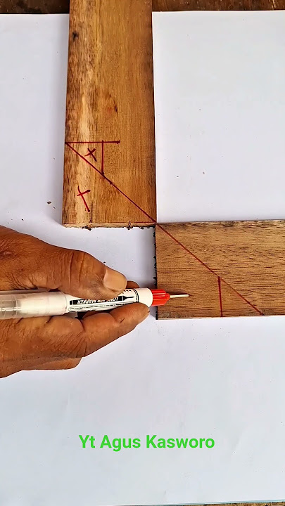lihatlah caranya #woodworking #shorts
