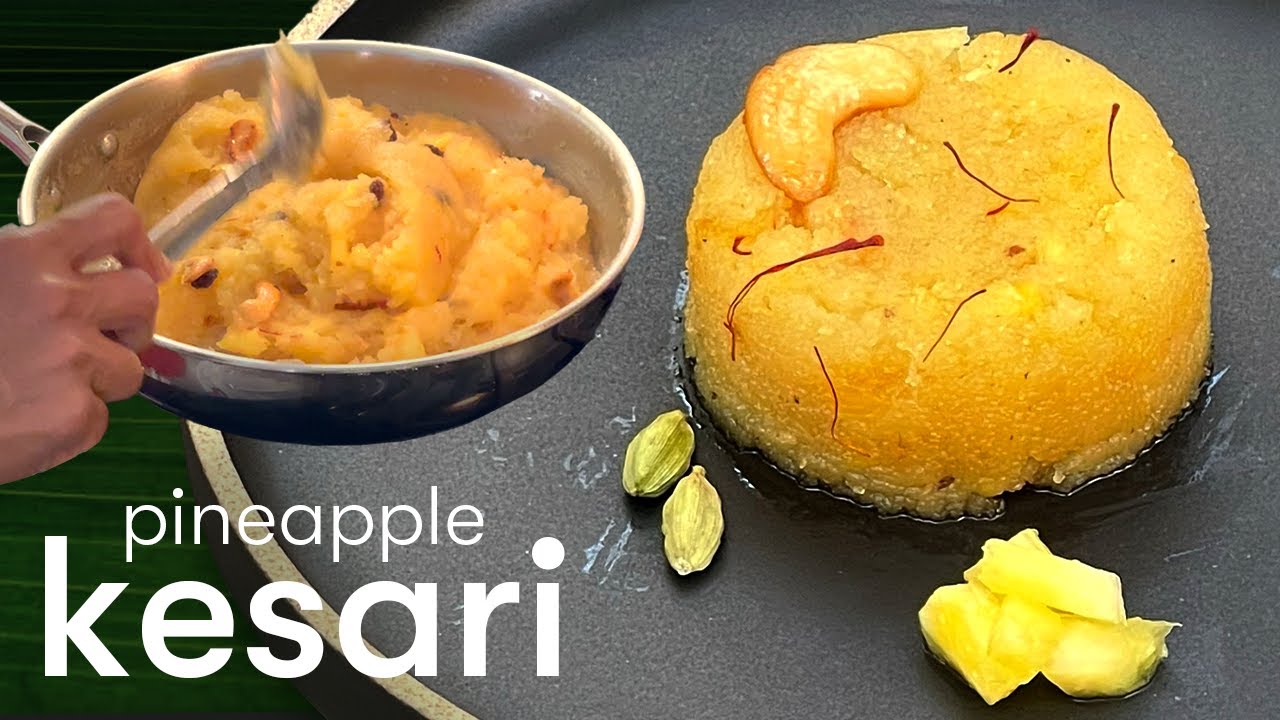 Pineapple Kesari Recipe Easy & Simple South Indian Sweet Dish YouTube