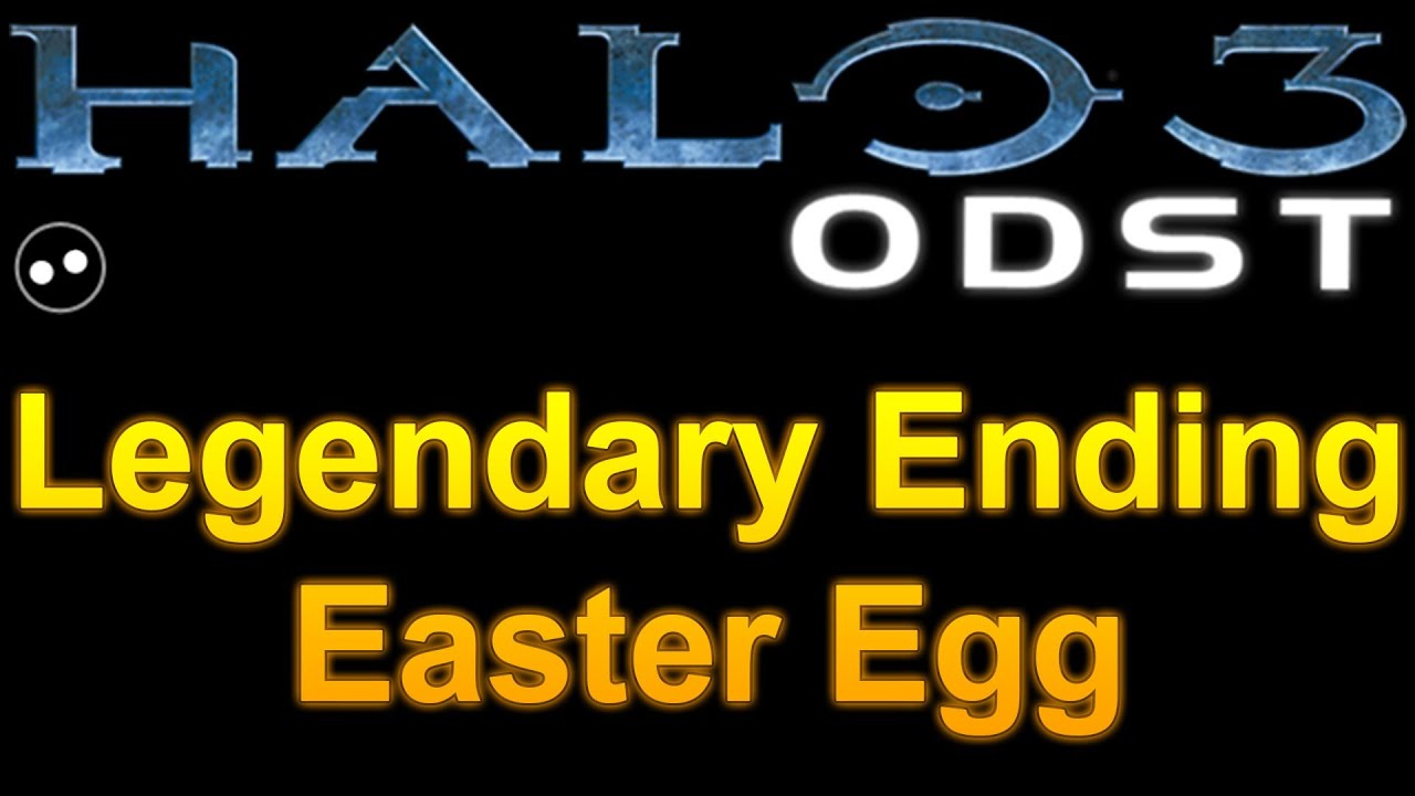 Halo 3 ODST Legendary Ending Easter Egg [HD] YouTube
