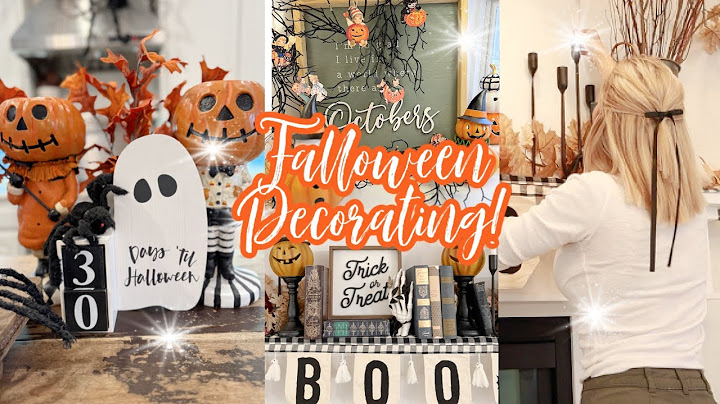 👻 2024 HALLOWEEN DECORATE WITH ME // FALLOWEEN DECORATING IDEAS // 2024 HALLOWEEN COUNTDOWN!