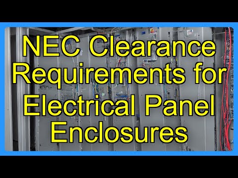 Electrical Box Clearance Requirements