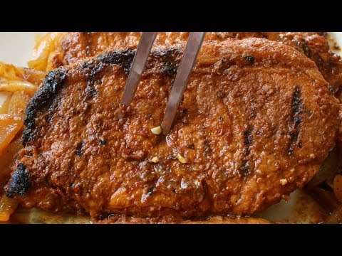 Grilled Abodo Pork Chops | Mama Maggie's Kitchen