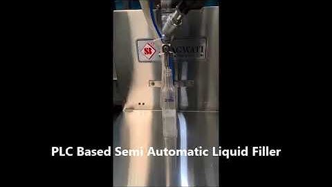 Semi Automatic Liquid Filling Machine ,  Servo Filler for oil, shampoo , Lotion , hand wash