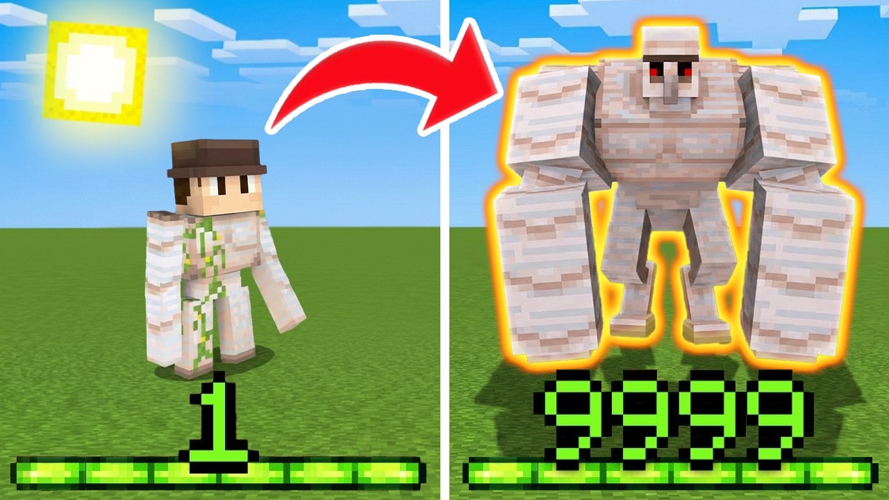 MINECRAFT, ALE TO EWOLUCJA GOLEMA!