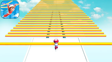 ROOF RAILS -  Level Up Gameplay Walkthrough Android,iOS Update - Part 4