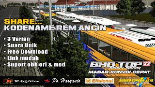 Rem Angin Bus Mania || Share Mod Kodename & Mabar Bussid 2022