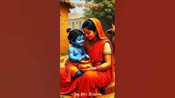 Yashoda Ka Nandlala 🌸🎶 #song  #kanha  #krishna  #krishnabhajan  #krishnastatus #cutekrishna #cute