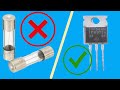 MOSFET İLE YAPILMIŞ AŞIRI AKIM KORUMA DEVRESİ - Diy how to Mosfet Short Sircuit Protection