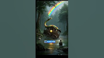 GIANT PYTHON |AMAZING SCENERY| AI NATURE EXPLORATION #subscribe #phyton #train #ai #trending #feed