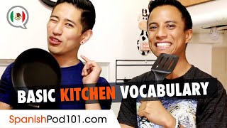 Mexican Spanish Vocabulary for the Kitchen