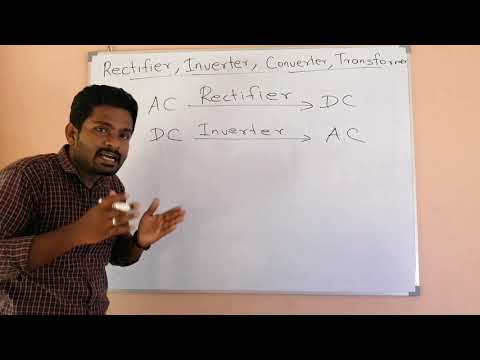 Rectifier, Inverter, Converter and Transformer