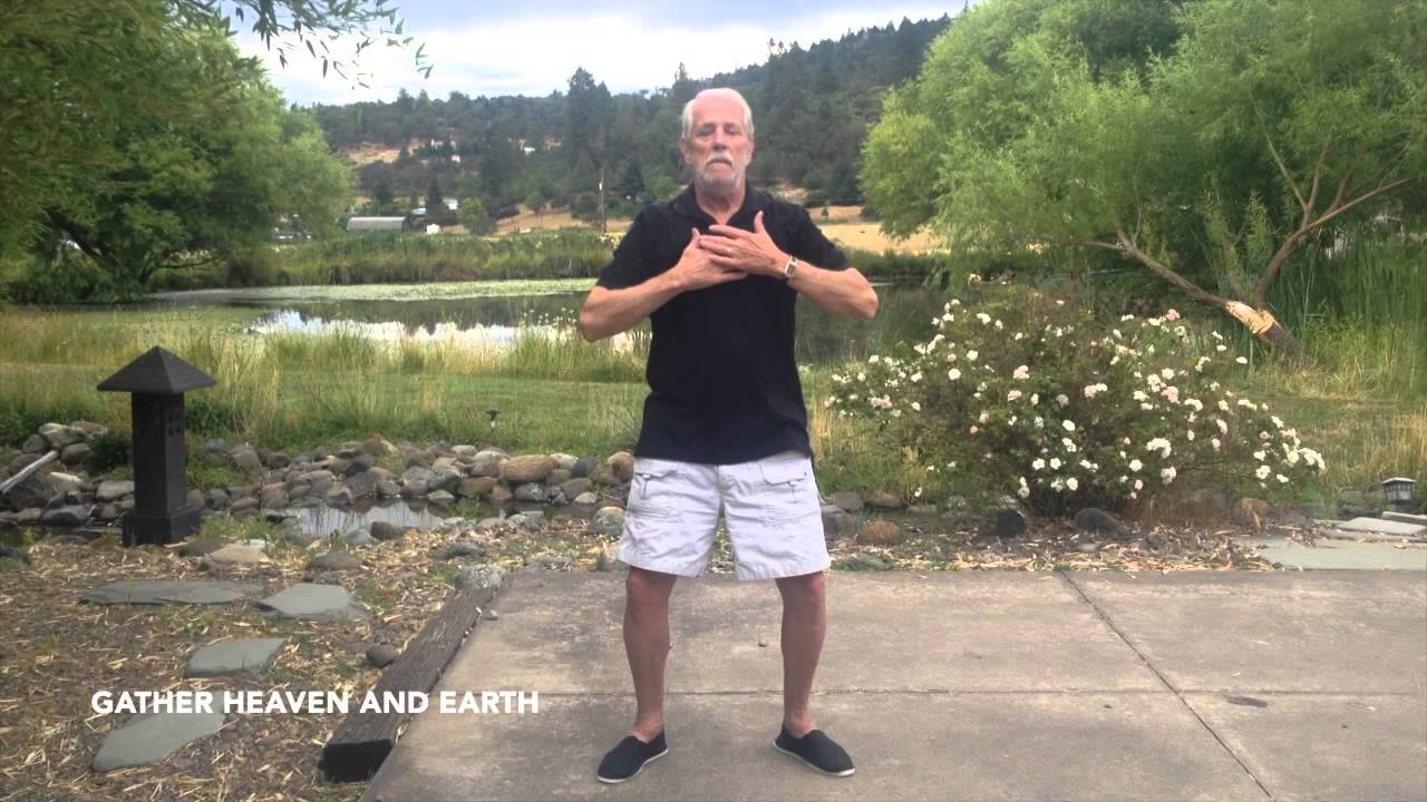 Michael Fansler demonstrates Tai Chi Easy for his students YouTube