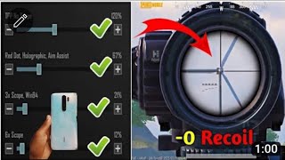 Redmi Note 8 Pro Best PUBG/BGMI Sensitivity Settings 2024 |😂 Prone tips