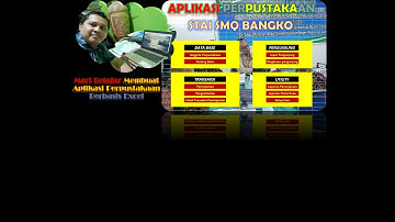 Membuat Aplikasi Perpustakaan Berbasis Excel_1 . Sheet Menu_A
