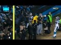 Panthers Fan Falls out of the Stands Trying to High Five Luke Kuechly After TD