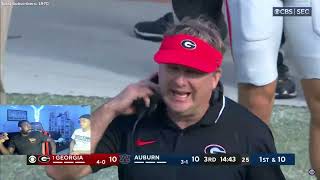 #1 Georgia vs Auburn Highlights | College Football Week 5 | 2023 College Football Highlights