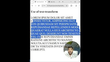 Text Transform in CSS | Uppercase, Lowercase, Capitalize Explained