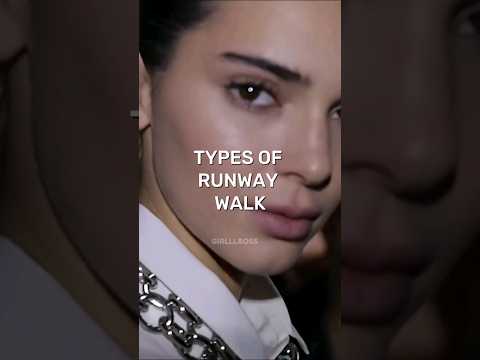 Types of Runway Walk . Which one is your favorite? #viral #model #runway
