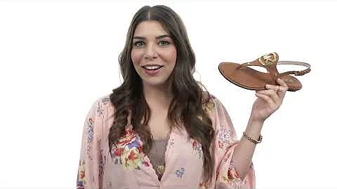 MICHAEL Michael Kors Aubrey Charm Thong SKU:#8321872