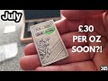 Silver Price Fast Approaching £30 An Ounce!