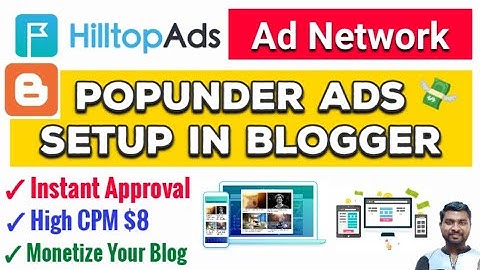 Hilltopads Popunder Ads Setup In Blogger | Popunder Ads In Blogger | Hilltopads - SmartHindi