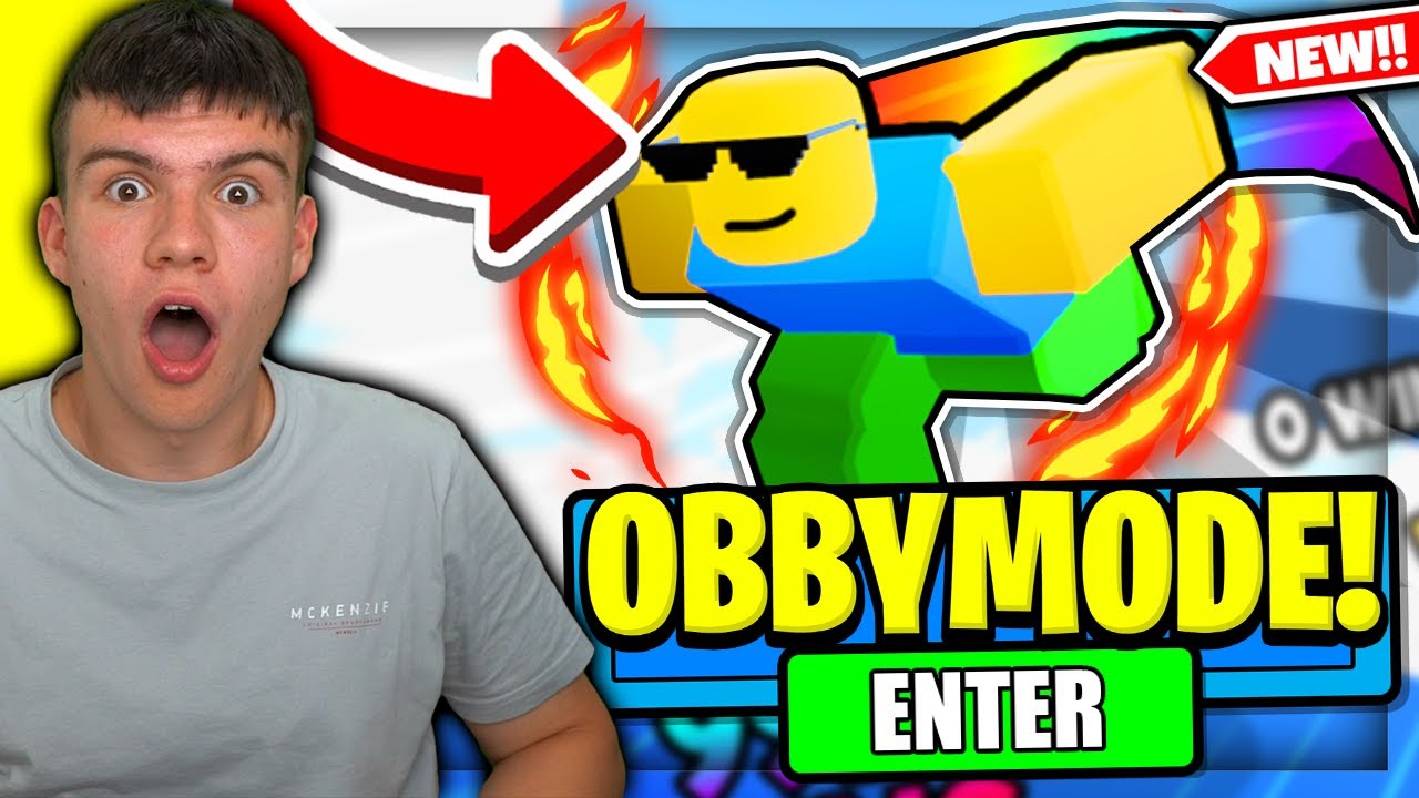 I FOUND THE NEW HIDDEN OBBY MODE BOOST CODES IN ROBLOX RACE CLICKER 