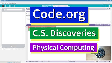 Board Events Lesson 5.3 Tutorial with Answers - Code.org CS Discoveries Physical Computing Unit 6