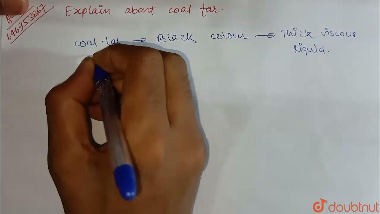 Explain about coal tar. CLASS 8 Coal and Petroleum CHEMISTRY