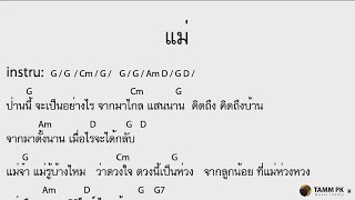 แม่ - โลโซ   [Cover Backing Track:ไว้ซ้อมกีต้าร์]