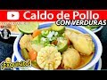 CALDO DE POLLO CON VERDURAS | #VickyRecetaFacil