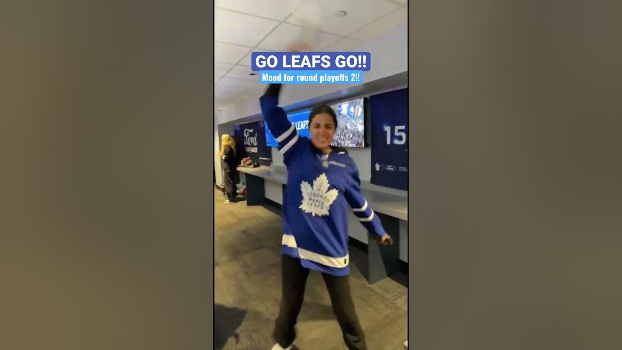 Toronto Maple Leafs make it to round 2!! *NHL Playoffs* shorts YouTube