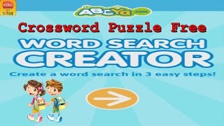 Crossword Puzzle Free - Kids | Third Grade Word Games