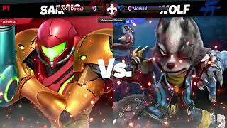 Ultimate @ TRG # 60 - AK | Default (Samus) vs aE | Marked (Wolf) [Winner's Semi-Final]