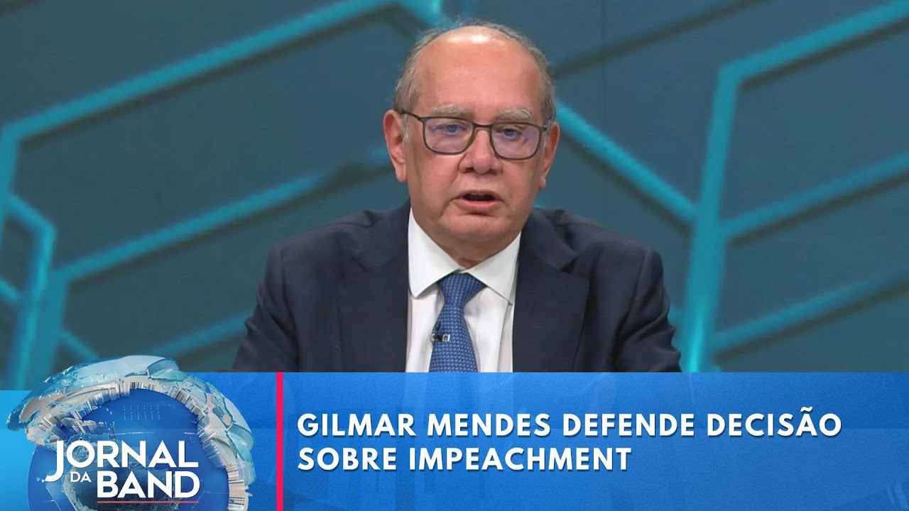Gilmar Mendes defende decisão sobre impeachment | Jornal da Band