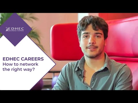 How to network the right way? | EDHEC Careers