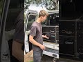 Nissan GU Patrol fitted with Larrikin Outdoors Removable Drawer System.