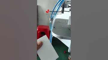 RONGDA Automatic drawer box making machine rigid box making machine #rigidbox #drawerbox