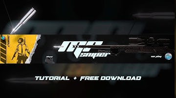 How to make Gaming YouTube Channel banner on Android | YouTube Banner free mockup Photoshop/PS CC