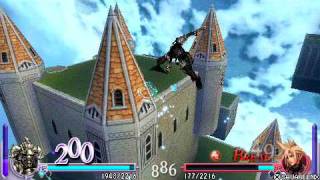 Final Fantasy Dissidia - Gabranth´s three different EX Burst Attacks (Quickenigs)