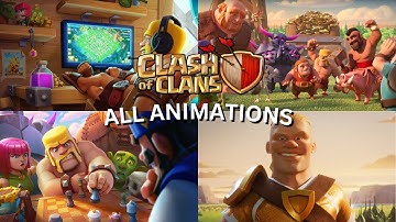 All Clash of Clans Animations (2012 - 2025)