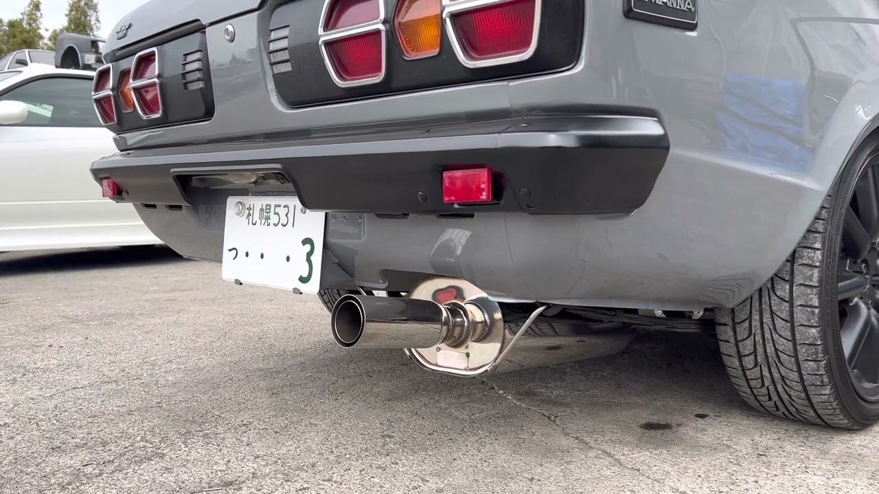 Rx3 new exhaust - YouTube