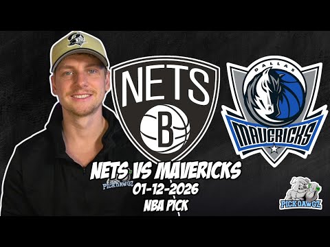 Brooklyn Nets Vs Dallas Mavericks 1 12 26 NBA Free Picks Prediction NBA Betting Tips 