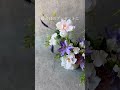 【100均造花】母の日に♡これもらったら嬉しい💖100均でも美しい！「エアリーな抜け感で魅せる♡」フラワーアレンジメントの作り方♡花材費990円#母の日ギフト #母の日プレゼント手作り