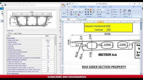 BOX GIRDER-CSI BRIDGE BOX GIRDER SECTION PROPERTY